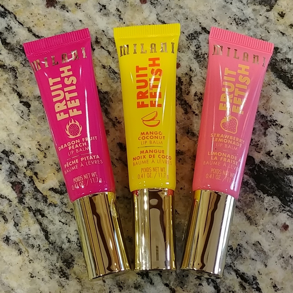 Milani new Lip Balms Trio